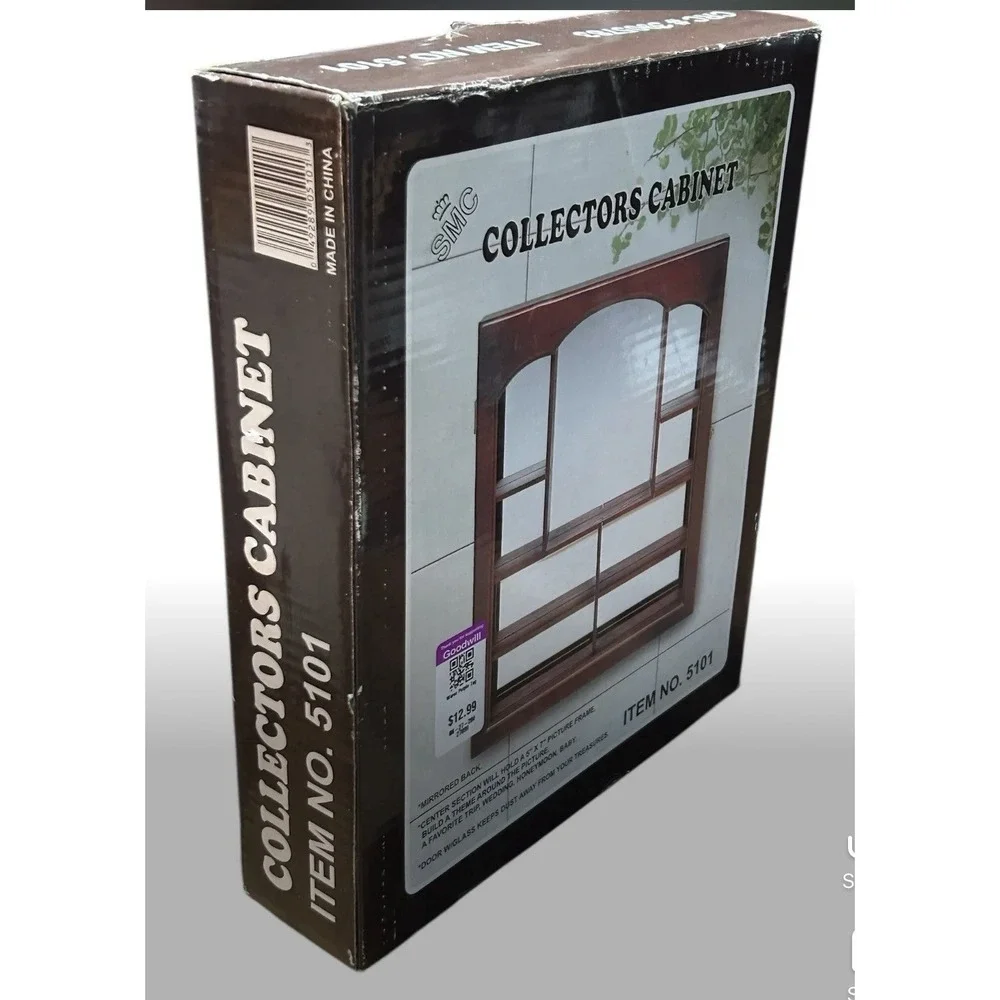 SMC Collectors Cabinet Cherry Item No. 5101 New In box